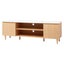 Tv Cabinet Entertainment Unit Stand 180cm Pine White Carousel 1