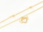 Gold-Plated Zirconia Encrusted Heart-Shaped Anklet Carousel 1