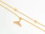 Gold-Plated Zirconia Fish Tail Anklet Carousel 1
