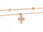 Rose Gold Cross Anklet with Zirconia Inlay Carousel 2