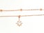 Sparkling Zirconia-Accented Rose Gold Anklet Carousel 2