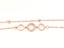 Rose Gold and Zirconia Exquisite Bracelet Carousel 2