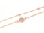 Rose Gold and Zirconia Exquisite Bracelet Carousel 1