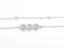 White Gold and Zirconia Elegant Bracelet Carousel 2