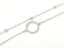 White Gold and Zirconia Elegant Bracelet Carousel 1
