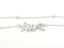 White Gold and Zirconia Elegant Love Bracelet Carousel 2