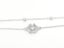 White Gold and Zirconia Elegant Bracelet Carousel 2