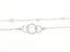 White Gold and Zirconia Elegant Bracelet Carousel 2