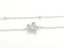 White Gold and Zirconia Elegant Flower Bracelet Carousel 2