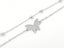 White Gold and Zirconia Elegant Butterfly Bracelet Carousel 1