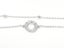 White Gold and Zirconia Elegant Bracelet Carousel 2