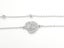 White Gold and Zirconia Elegant Bracelet Carousel 2