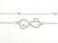 White Gold and Zirconia Elegant Heart Bracelet Carousel 2