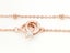 Rose Gold Zirconia Diamond Ring Bracelet Carousel 2