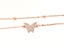 Rose Gold and Zirconia Butterfly Bracelet Carousel 2