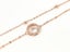 Rose Gold and Zirconia Exquisite Bracelet Carousel 1
