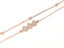 Rose Gold and Zirconia Exquisite Bracelet Carousel 1