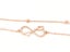 Rose Gold and Zirconia Exquisite Bracelet Carousel 1