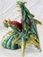 Green and gold dragon wine bottle holder (MK116) Carousel 1