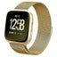 Fitbit Versa Milanese Loop Strap Gold Carousel 1