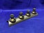 Brass candle holders hold 4 candles 800G Carousel 2
