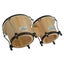 Artist JW500 Buffalo Hide Skin Bongo Drums Set Natural 6.5 & 7.5 Inch Carousel 4