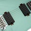 Artist SKYLER Vintage Green Electric Guitar & Black Case Carousel 7