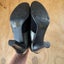 Django & Juliette Black Suede & Grey Patent Leather Heels Size 38 Carousel 3