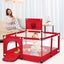 Baby Playpen 8 Panels Play Pen Yard Fence (Red) Carousel 2