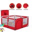 Baby Playpen 8 Panels Play Pen Yard Fence (Red) Carousel 4