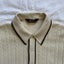 Vintage 1970s Lichfield Crimpset Rope Knit NZ Made Polo Shirt Carousel 2