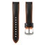 Ezra Leather Rubber Performance Hybrid Watch Band for TAG Heuer Carrera 39mm ... Carousel 13