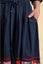 Elm Private Universe Dress Dark Sapphire Carousel 6