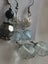 Long dangley earrings blue brown Golden or crystals Carousel 6