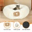 Pawz Cat Tunnel Soft Mat Foldable Funny Exercise Plush Kitten Play Tube Beige Carousel 7