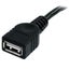 StarTech.com 3 ft Black USB 2.0 Extension Cable A to A - M/F - First End: 1 x 4- Carousel 3
