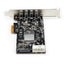 StarTech.com USB Adapter - PCI Express x4 - Plug-in Card - Add four USB 3.0 port Carousel 4