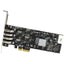 StarTech.com USB Adapter - PCI Express x4 - Plug-in Card - Add four USB 3.0 port Carousel 5