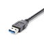 StarTech.com 5 ft Black Desktop SuperSpeed USB 3.0 Extension Cable - A to A M/F Carousel 5