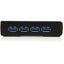 StarTech.com 4 Port Black SuperSpeed USB 3.0 Hub - 5Gbps - 4 Total USB Port(s) - Carousel 3