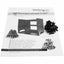 StarTech.com 2-Post 8U Open Frame Wall Mount Network Rack with Built-in Shelf an Carousel 3