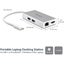 StarTech.com USB Type C Docking Station for Notebook - 60 W - Silver, White - 1 Carousel 6