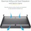 StarTech.com 1U Vented Server Rack Cabinet Shelf - Fixed 10in Deep Cantilever Ra Carousel 3