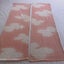 Vintage Japanese Silk Pink Cloud Old Kimono Panels X2 Fabric Pieces Carousel 11
