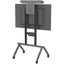 Heckler Design A/V Equipment Cart - 136.08 kg Capacity - 4 Casters - 101.60 mm C Carousel 3