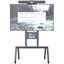 Heckler Design A/V Equipment Cart - 136.08 kg Capacity - 4 Casters - 101.60 mm C Carousel 6