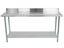 1.8m Stainless Steel Worktop Bench with Splashback & Lower Shelf Carousel 2