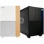 F3 Mini Gaming Tower Chassis - Black SECC Tempered Glass Wood Ports 1 x USB 3.2 Carousel 3