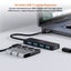 mbeat 4-Port USB-C Hub with USB-C DC Port Compact and Portable Design Flexible Carousel 3
