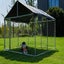 Large Dog Run Outdoor with Cover 3x3x1.8m Carousel 3
